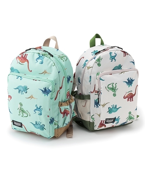 kladskap（クレードスコープ）の「恐竜総柄リュック（バックパック/リュック・キッズ・エメラルド/ベージュ・M/SS/S）」の15枚目の写真