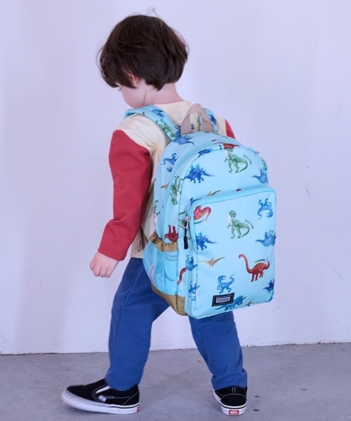 kladskap（クレードスコープ）の「恐竜総柄リュック（バックパック/リュック・キッズ・エメラルド/ベージュ・M/SS/S）」の18枚目の写真