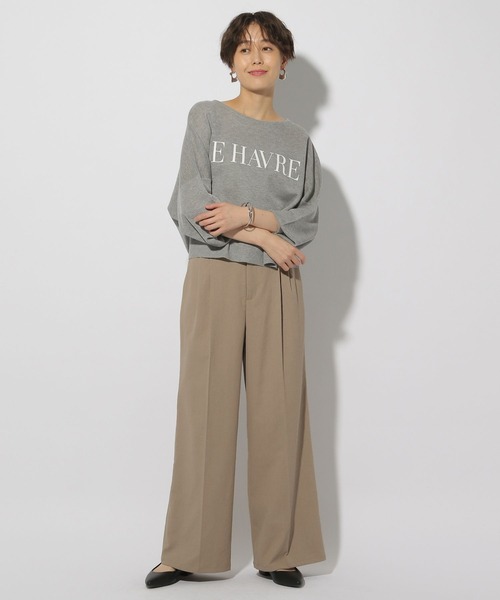 その他 Ken セール】リネンコンワイドパンツ/316564（その他パンツ）｜Elura