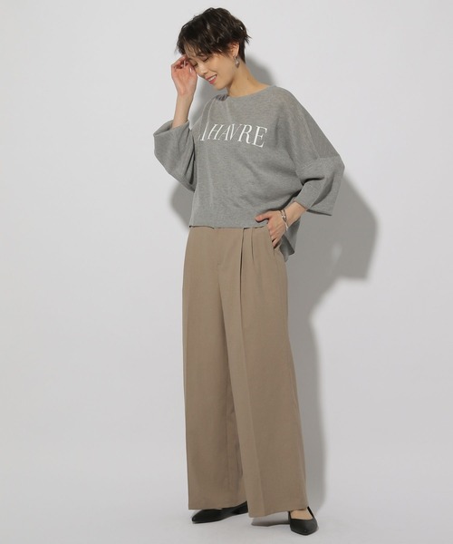 8/21 ご予約品 セール】リネンコンワイドパンツ/316564（その他パンツ）｜Elura