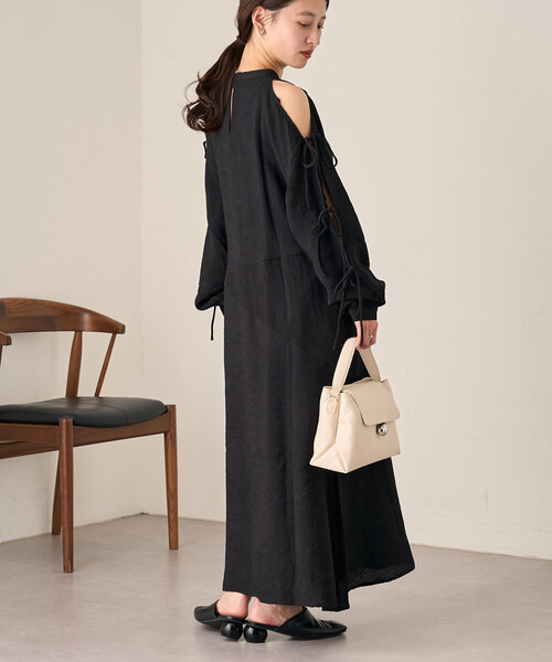 【新品未使用】Kastaneオケージョンドレス　ブラック　サイズ0 Kastane（カスタネ）の「【オケージョンドレス/結婚式】Uneven