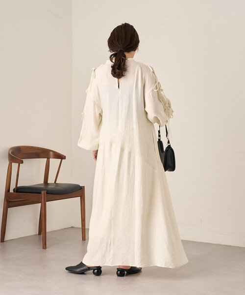 Kastane オケージョンドレス　ワンピース サイズ1 セール】【低身長サイズ/2サイズ展開/オケージョンドレス/結婚式】B 袖