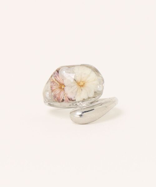 tone(トーン)の「【S.coeuf】【S.coeuf】ぽってリング シルバー×かすみ草(MA)(リング・レディース・ブルー/イエロー/パープル/オレンジ/ライトブルー・FREE)」の20枚目の写真