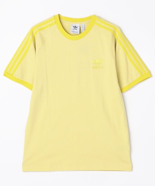 adidas(アディダス)の「adidas/アディダス 3-STRIPES TEE(Tシャツ/カットソー・メンズ・ブラウン/ホワイト/ネイビー/ブルー/サックスブルー/オリーブ/ブラック/グリーン/レモンイエロー・X-LARGE/LARGE/MEDIUM)」の9枚目の写真