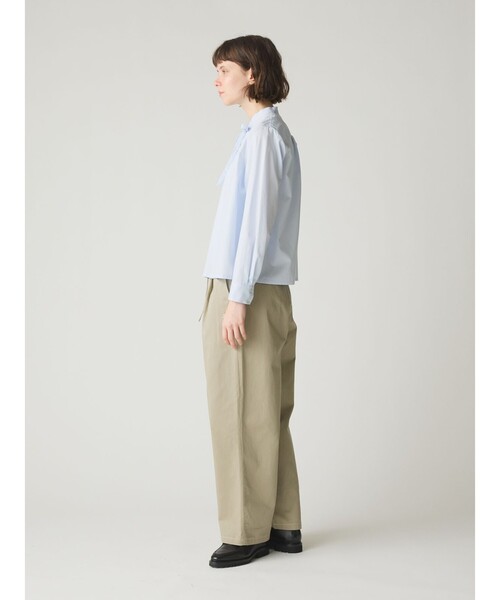 MidiUmi(ミディウミ)の「MidiUmi SOILストレートパンツ(その他パンツ・レディース・ベージュ/ネイビー・FREE)」の16枚目の写真