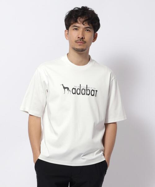 adabat（アダバット）の「接触冷感 アイスクリアコットンTシャツ（Tシャツ/カットソー・メンズ・ブラック/ホワイト/カーキ系6・46/50/48）」の4枚目の写真