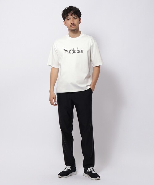 adabat（アダバット）の「接触冷感 アイスクリアコットンTシャツ（Tシャツ/カットソー・メンズ・ブラック/ホワイト/カーキ系6・46/50/48）」の6枚目の写真