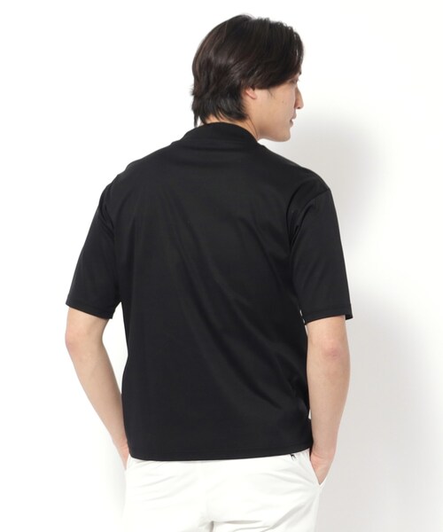 adabat（アダバット）の「接触冷感 アイスクリアコットンTシャツ（Tシャツ/カットソー・メンズ・ブラック/ホワイト/カーキ系6・46/50/48）」の10枚目の写真