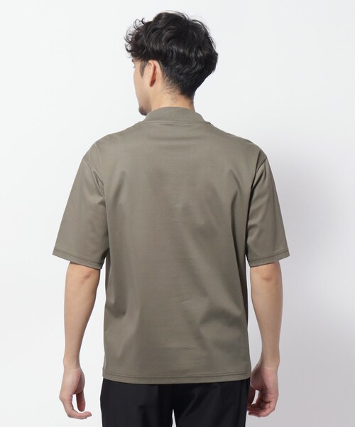 adabat（アダバット）の「接触冷感 アイスクリアコットンTシャツ（Tシャツ/カットソー・メンズ・ブラック/ホワイト/カーキ系6・46/50/48）」の14枚目の写真