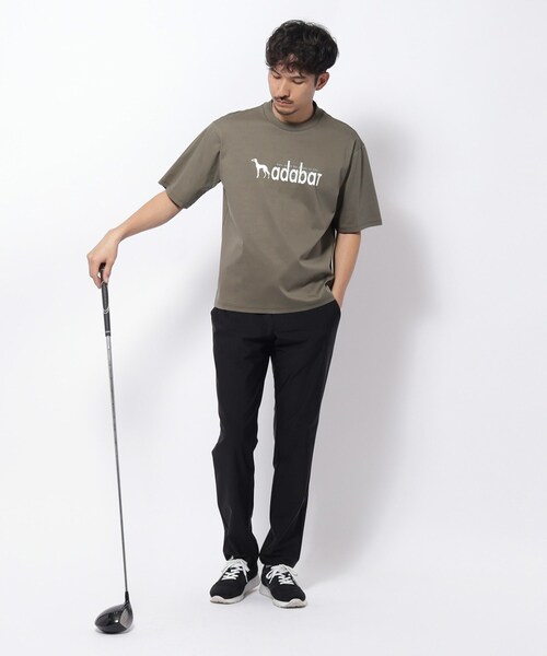 adabat（アダバット）の「接触冷感 アイスクリアコットンTシャツ（Tシャツ/カットソー・メンズ・ブラック/ホワイト/カーキ系6・46/50/48）」の16枚目の写真