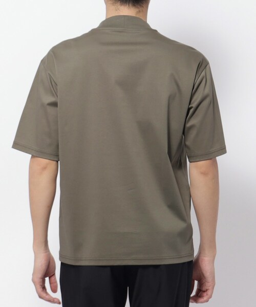 adabat（アダバット）の「接触冷感 アイスクリアコットンTシャツ（Tシャツ/カットソー・メンズ・ブラック/ホワイト/カーキ系6・46/50/48）」の20枚目の写真