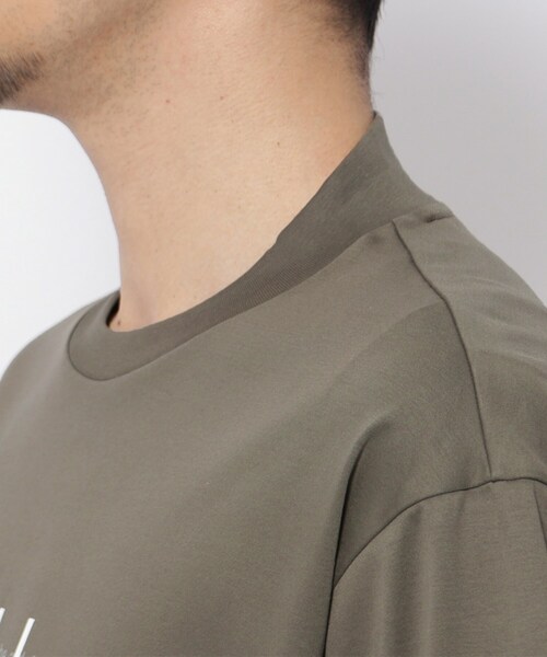 adabat（アダバット）の「接触冷感 アイスクリアコットンTシャツ（Tシャツ/カットソー・メンズ・ブラック/ホワイト/カーキ系6・46/50/48）」の22枚目の写真