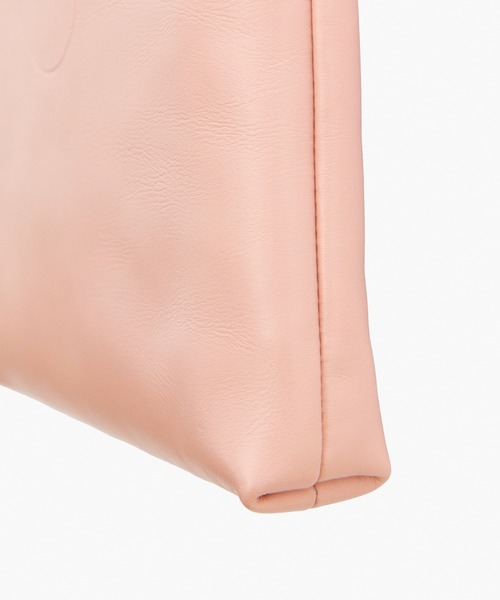 COSMIC WONDER(コズミックワンダー)の「Light leather drawstring bag(ショルダーバッグ・レディース・ライトグレー/ブラック/ピンク・FREE)」の18枚目の写真