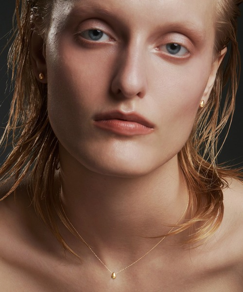 les bon bon】K18 drip pierce/ドリップ ピアス M BOB650