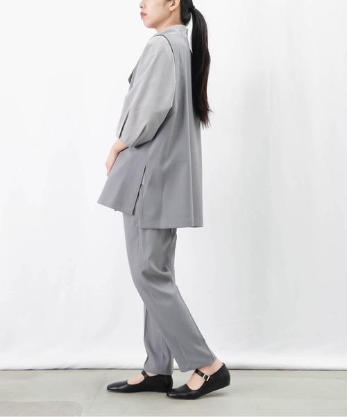 LUCA/LADY LUCK LUCA(ルカ/レディラックルカ)の「LC/LLL ボウタイ袖口タックブラウス(シャツ/ブラウス・レディース・ネイビー/アイボリー/グレー・FREE)」の22枚目の写真