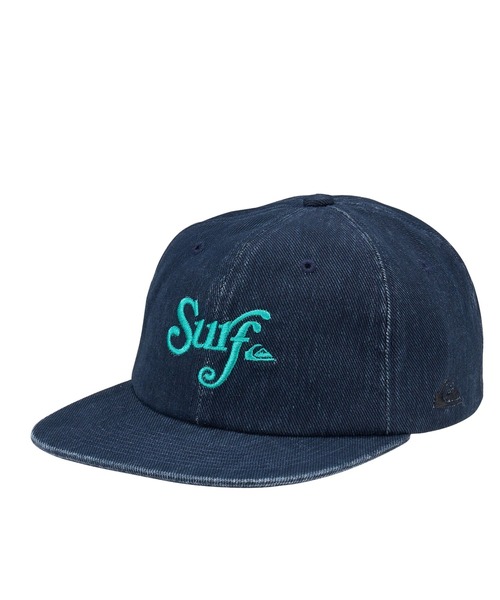 Quiksilver(クイックシルバー)の「QSD SURF FLAT CAP/クイックシルバーサーフロゴキャップ(帽子)(キャップ・メンズ・ブラック系その他/ブラック/インディゴブルー・FREE)」の13枚目の写真