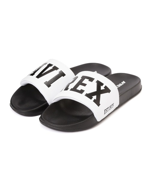 AVIREX（アヴィレックス）の「BANSHEE / バンシー / AVIREX / アヴィレックス / シャワーサンダル / AV4630（サンダル・メンズ・ブラック/ホワイト×ブラック・27/26/25/28）」の2枚目の写真
