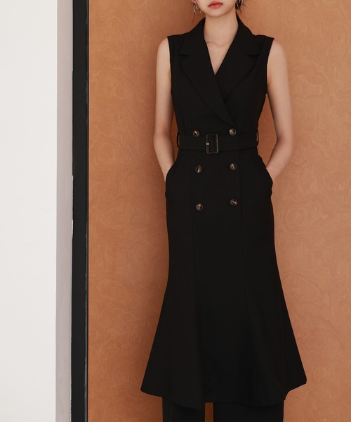 bibiy CECILE TRENCH OP ♡トレンチワンピース bibiy CECILE TRENCH OP ♡トレンチワンピース