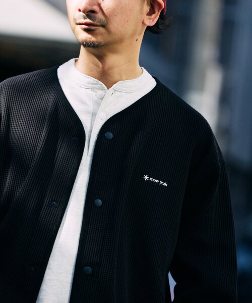 SnowPeak × JOURNALSTANDARDrelume別注カーディガン JOURNAL STANDARD relume カーディガン SNOWPEAK / スノーピーク