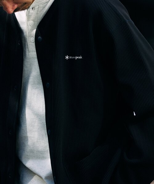 SnowPeak × JOURNALSTANDARDrelume別注カーディガン ラフで、クリーン。今“ちょうどいい”スノーピーク。｜RELUME