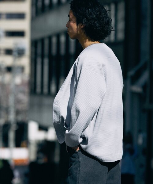SnowPeak × JOURNALSTANDARDrelume別注カーディガン ラフで、クリーン。今“ちょうどいい”スノーピーク。｜RELUME