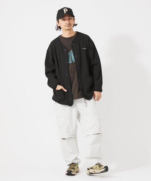 SnowPeak × JOURNALSTANDARDrelume別注カーディガン 未使用】snow peak 別注カーディガン