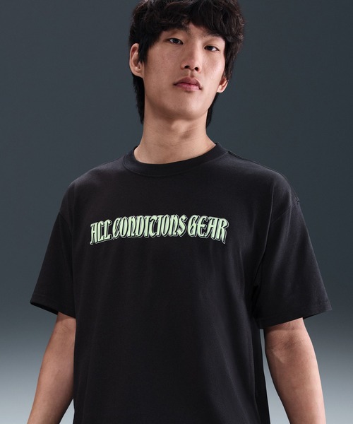 ACG(エィシージー)の「NIKE AS M ACG DF TEE OC IGUANA / ナイキ ACG DF OC イグアナ S/S Tシャツ 【SP】(Tシャツ/カットソー・メンズ・ブラック/レッド/ベージュ・L/XL/S/M/XXL)」の5枚目の写真