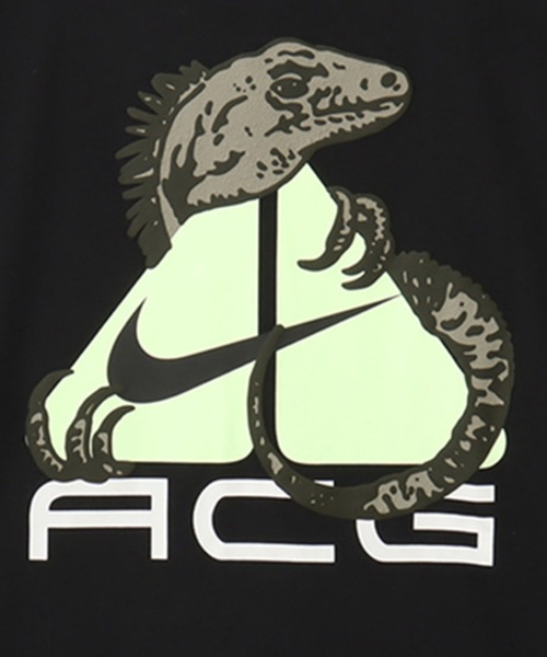 ACG(エィシージー)の「NIKE AS M ACG DF TEE OC IGUANA / ナイキ ACG DF OC イグアナ S/S Tシャツ 【SP】(Tシャツ/カットソー・メンズ・ブラック/レッド/ベージュ・L/XL/S/M/XXL)」の10枚目の写真