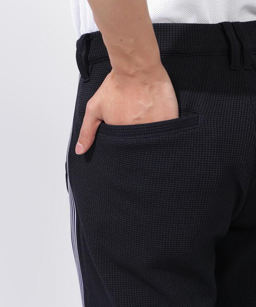 PEARLY GATES（パーリーゲイツ）の「【PEARLY GATES】TEDBRID 杢ワッフルパンツ（その他パンツ・メンズ・ネイビー/グレー・LARGE/X-LARGE/XX-LARGE）」の14枚目の写真