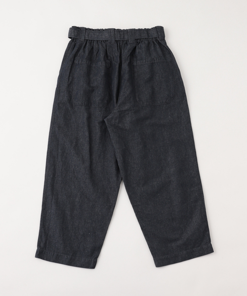 JOURNAL STANDARD J.S HOMESTEAD(ジャーナルスタンダードホームステッド)の「J.S.Homestead / コットンリネンデニム JUDOパンツ(その他パンツ・メンズ・ネイビー/アイボリー・LARGE/MEDIUM)」の3枚目の写真