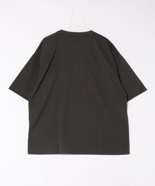 CORISCO(コリスコ)の「アニマル地球柄Tシャツ(M1)(Tシャツ/カットソー・メンズ・チャコールグレー/ブラック/ホワイト/オートミール・X-LARGE/LARGE/MEDIUM)」の5枚目の写真