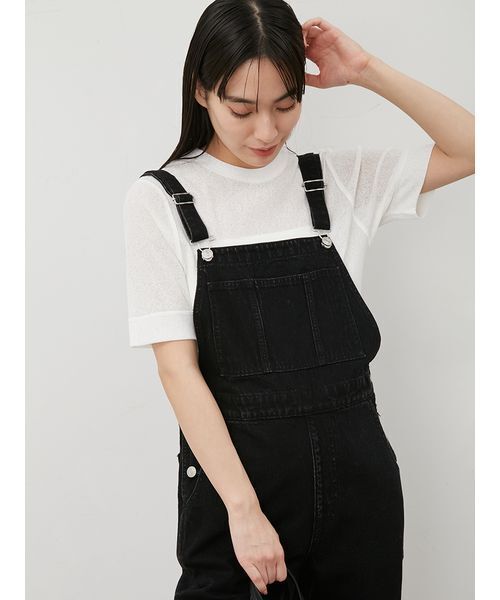 Mila Owen(ミラオーウェン)の「イージーケアレイヤード半袖カットトップス(Tシャツ/カットソー・レディース・ブラック/ダークブラウン/ライム/ホワイト・1/0)」の10枚目の写真