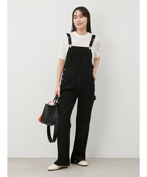 Mila Owen(ミラオーウェン)の「イージーケアレイヤード半袖カットトップス(Tシャツ/カットソー・レディース・ブラック/ダークブラウン/ライム/ホワイト・1/0)」の11枚目の写真