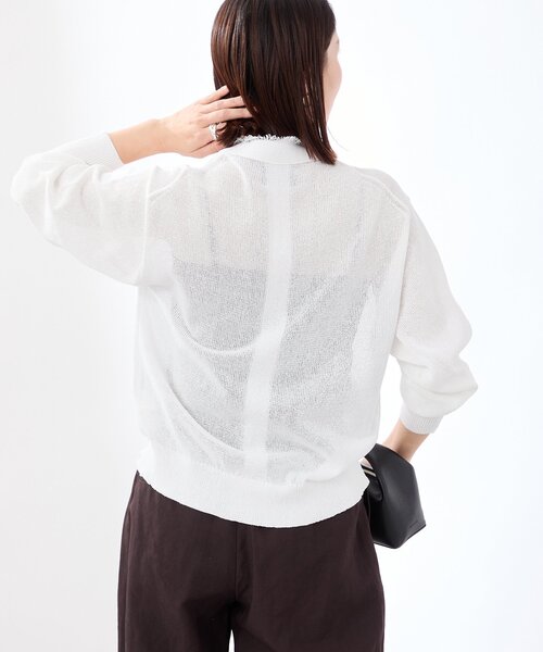 セール】ペーパーテープヤーン カーデ（カーディガン/ボレロ