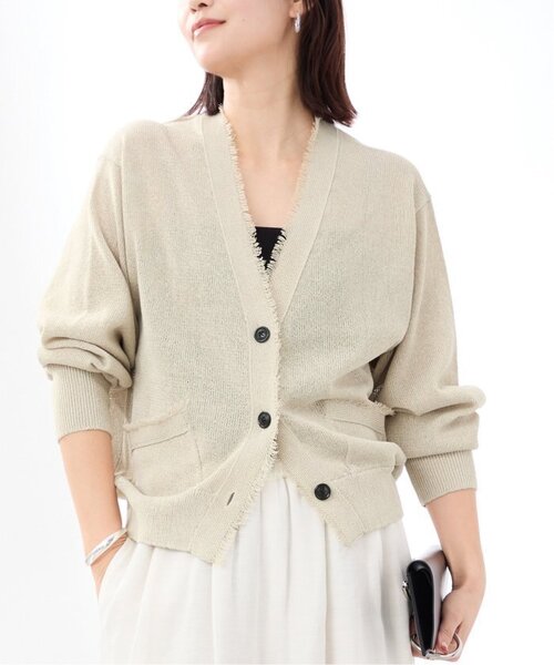 セール】ペーパーテープヤーン カーデ（カーディガン/ボレロ