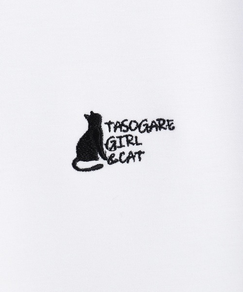 WESTSEA（ウエストシー）の「TASOGARE GIRL ポンチ 半袖TEE 接触冷感（Tシャツ/カットソー・メンズ・ホワイト/ライトグレー/ブラック/ホワイト系その他/ブラック系その他/グレイッシュベージュ・M/L）」の16枚目の写真