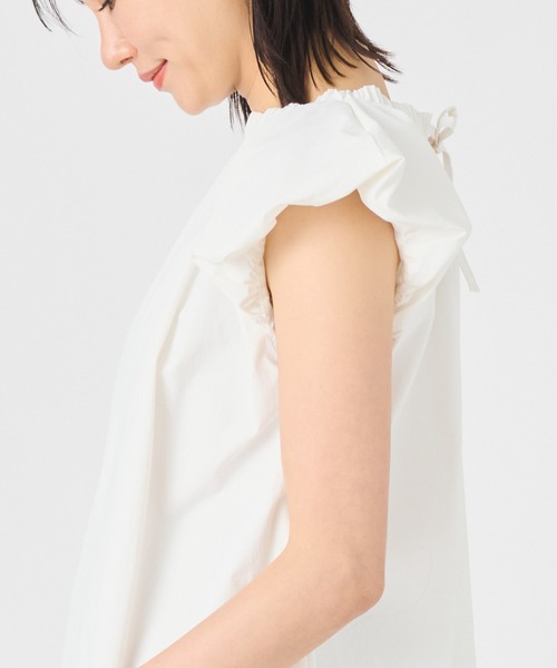 ever closet(エバークローゼット)の「パフスリーブブラウス(シャツ/ブラウス・レディース・ホワイト/ブラック・FREE)」の22枚目の写真
