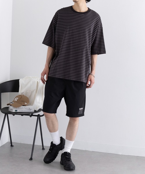 WILD THINGS(ワイルドシングス)の「【WILD THINGS】BASE SHORTS ハーフパンツ WT25043AD(その他パンツ・メンズ・ブラック/グレー・S/M/L/XL)」の7枚目の写真