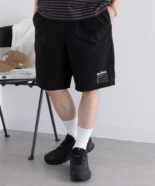 WILD THINGS(ワイルドシングス)の「【WILD THINGS】BASE SHORTS ハーフパンツ WT25043AD(その他パンツ・メンズ・ブラック/グレー・S/M/L/XL)」の3枚目の写真