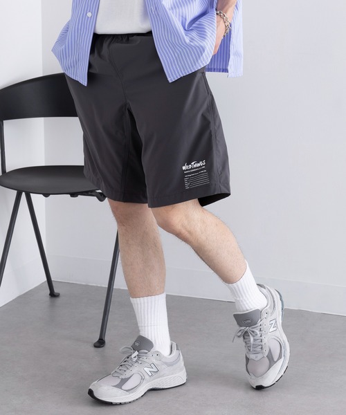 WILD THINGS(ワイルドシングス)の「【WILD THINGS】BASE SHORTS ハーフパンツ WT25043AD(その他パンツ・メンズ・ブラック/グレー・S/M/L/XL)」の19枚目の写真