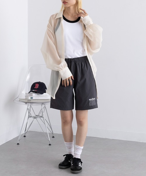 WILD THINGS(ワイルドシングス)の「【WILD THINGS】BASE SHORTS ハーフパンツ WT25043AD(その他パンツ・メンズ・ブラック/グレー・S/M/L/XL)」の17枚目の写真