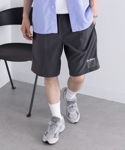 WILD THINGS(ワイルドシングス)の「【WILD THINGS】BASE SHORTS ハーフパンツ WT25043AD(その他パンツ・メンズ・ブラック/グレー・S/M/L/XL)」の18枚目の写真