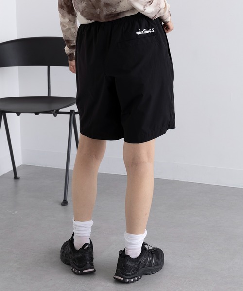 WILD THINGS(ワイルドシングス)の「【WILD THINGS】BASE SHORTS ハーフパンツ WT25043AD(その他パンツ・メンズ・ブラック/グレー・S/M/L/XL)」の12枚目の写真