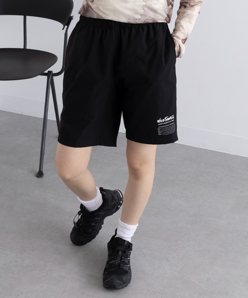 WILD THINGS(ワイルドシングス)の「【WILD THINGS】BASE SHORTS ハーフパンツ WT25043AD(その他パンツ・メンズ・ブラック/グレー・S/M/L/XL)」の10枚目の写真