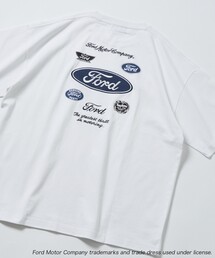 PUBLUX | PUBLUX/パブリュクス 別注 Ford バックロゴ刺繍プリントTシャツ(限定展開)(UNISEX)(Tシャツ/カットソー)