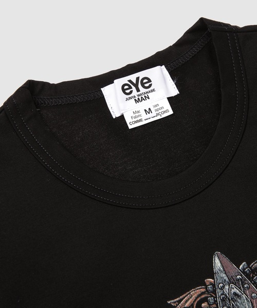 JUNYA WATANABE MAN 長袖Tシャツ カットソー ブラック S JUNYA WATANABE | ジュンヤワタナベ | ジュンヤワタナベマン