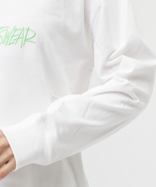 NIKE（ナイキ）の「ナイキ NIKE ナイキ  NSW ESSNTL OS L/S ポロ OPP（ポロシャツ・レディース・ホワイト/グレー・M/L）」の7枚目の写真