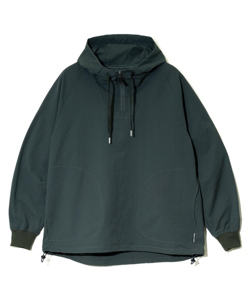 gym master(ジムマスター)の「gym master/ジムマスター UL GRID シアサッカー アノラック(ブルゾン・メンズ・オリーブ/その他1・X-LARGE/LARGE/MEDIUM)」の2枚目の写真