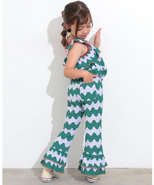 Ocean&Ground（オーシャン&グラウンド）の「ソウガラフリルパンツ（その他パンツ・キッズ・サンドベージュ/パープル/オレンジ・80/90/95/100/110/120/130/140）」の6枚目の写真