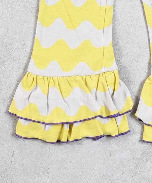 Ocean&Ground（オーシャン&グラウンド）の「ソウガラフリルパンツ（その他パンツ・キッズ・サンドベージュ/パープル/オレンジ・80/90/95/100/110/120/130/140）」の10枚目の写真